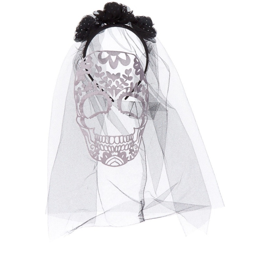 Sugar Skull Veil by Claire’s
